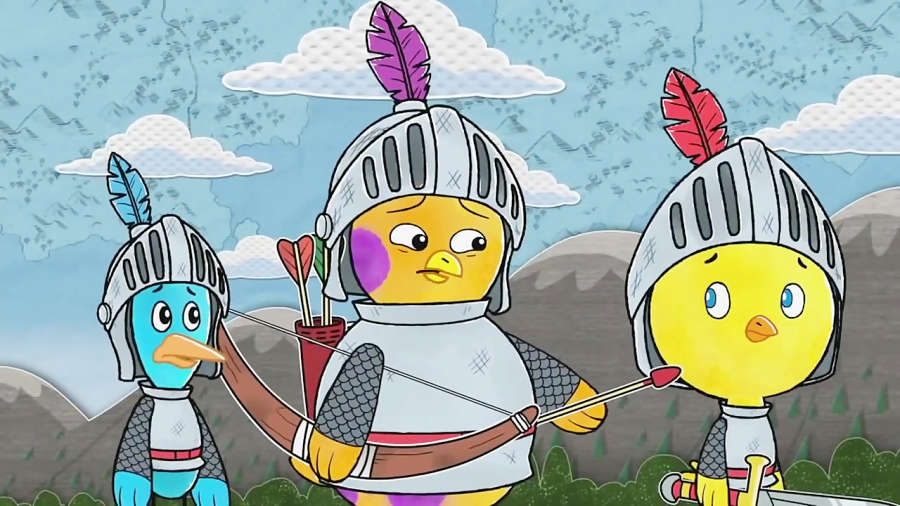 کارتون جیک جیکی ها Chirp - فصل 1 قسمت 52 ( آخر ) - شوالیه های قلعه بزرگ